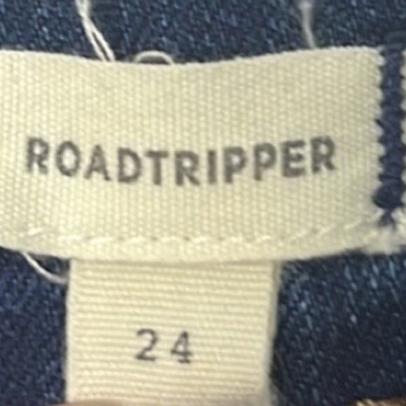 Madewell Roadtripper Stretch Denim Jeans Dark Wash Skinny Fit High Rise Size 24 - Picture 9 of 11